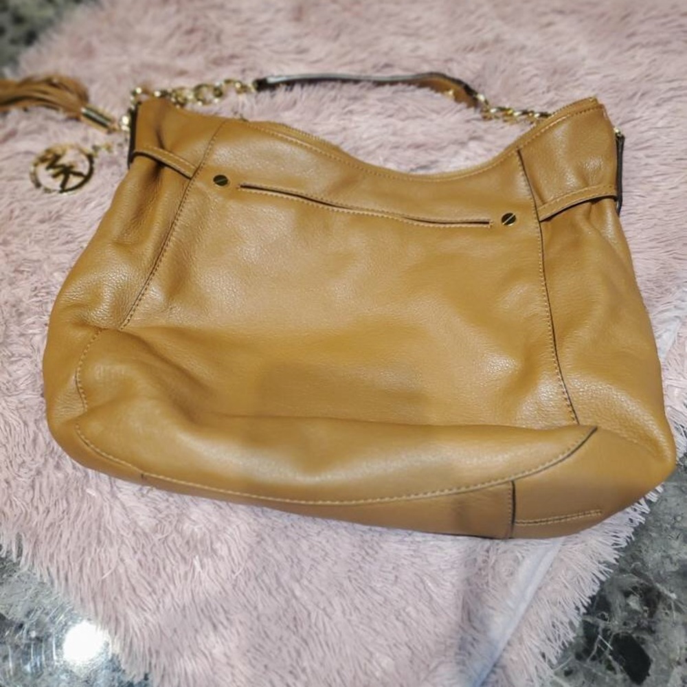 Tan Micheal Kors bag
